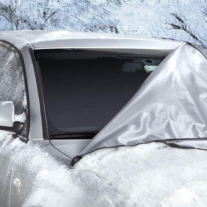Smart windshield protector for all windshields